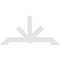 Ekena Millwork Vanguard Architectural Grade PVC Gable Bracket, 84"W x 42"H x 4"D x 6"F, 12/12 Pitch GBP084X42X0406VAN00 - alternate 3